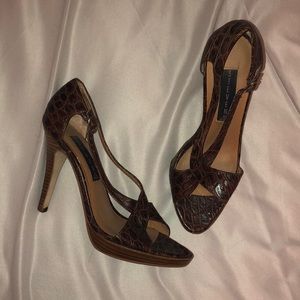 Steve Madden Print Platform Heels